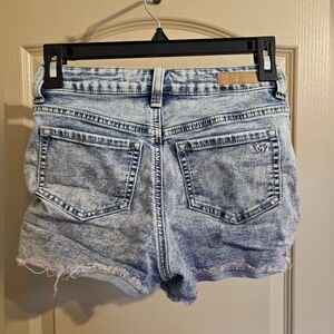 Girls Justice Colorful Jean Shorts Size 12